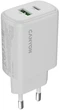 Сетевое зарядное устройство Canyon OnCharge 250 25W 1xPD 1xQC EU White (CNE-CHA250-21) - изображение 4