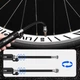 Велосипедний ручний насос Riderace для накачування шин коліс (130 PSI) в алюмінієвому корпусі / Компактний міні велонасос із кріпленням на раму велосипеда (у комплекті) - зображення 2