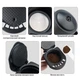 Багаторазовий адаптер капсула для кавоварки / кавомашини Krups De'Longhi Nescafe Dolce Gusto / Piccolo XS / Genio S, чорний "P" (85449539) - зображення 4