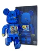 Статуэтка Bearbrick x J.S.B. 3RD Ver. 400% 28 см Medicom Toy Синий - изображение 6