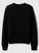 Світшот жіночий GAP M, Black (Чорний) 500122697688 - зображення 5