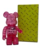 Статуетка Bearbrick x ANTISOCIAL SOCIAL CLUB x PINK 400% 28 см Medicom Toy Вуличний бренд - зображення 7