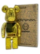 Статуетка Bearbrick x BAPE X HAJIME SORAYAMA BABY MILO 400% 28 см Medicom Toy Золотий - зображення 2