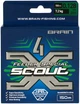 Шнур Brain Scout 4X 150m (deep green) 0.128mm 7.2kg - зображення 2