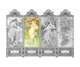Постер CP Пори Року: Весна 18996, Альфонсо Муха 64х120 см (167) - зображення 5