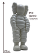 Статуетка KAWS x WHAT PARTY FIGURE x White 400% 27 см Brian Donnelly Декор - зображення 6