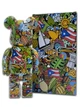 Статуэтка Bearbrick x Puerto Rico 400% 28 см Medicom Toy Острів - зображення 2