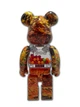 Статуэтка Bearbrick x MY FIRST B@BY x Autumn Leaves 400% 28 см Medicom Toy Осіннє листя - зображення 10