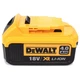 Акумуляторна батарея DeWALT, 18 В, 4 Ач, час зарядки 40 хв, вага 0.61 кг. Літій-іонна (DCB182) - изображение 4