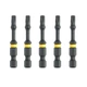 Набір біт DeWALT, ударні, IMPACT TORSION, Torx, Т30, L =57 мм, 5 шт (DT7398T) - изображение 2