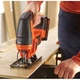 Пила лобзикова акумуляторна BLACK+DECKER, 18В Li-Ion, 2500 ход/хв, максимальна глубина пропилу (дерево) - 55 мм, вага 2.22 кг, без - изображение 2