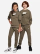 Подростковый спортивный костюм (свитшот + штаны) Nike K Nsw Tracksuit Poly Crew Hbr FD3090-222 158-170 см Хаки (197859909131) - изображение 7