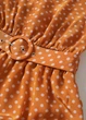 Кобінезон MANGO Polka-dot Long Jumpsuit Коричневий S 37050423 - зображення 6