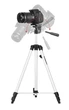 Штатив-тренога телескопічний для камери та телефону трипод на 3 секції TRIPOD 330А з чохлом - зображення 8