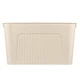 Ящик з кришкою для зберігання Ardesto ARHC2523B 45.5х31х24.5 см бежевий 5052415 - зображення 4