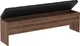 Пуф с нишей Frisco Bellevue 1650х560х368 мм Дуб болотный / Дуб черный (10053-BLQT021) - изображение 2