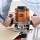 Фрезер мережевий BLACK+DECKER, 1200 Вт, 8000 - 28000 об/хв, цанга 6 - 8 мм, максимальний діаметр фрези - 30 мм, вага 3.37 кг - изображение 5