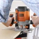 Фрезер мережевий BLACK+DECKER, 1200 Вт, 8000 - 28000 об/хв, цанга 6 - 8 мм, максимальний діаметр фрези - 30 мм, вага 3.37 кг, - изображение 4