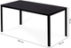 Stół ogrodowy ModernHome by Multistore (SAK-156 BLACK) - obraz 5