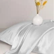 Пододеяльник в кроватку детский MirSon 110x140 см Light Pro 10-001 Snow White Satin (2200010168808) - изображение 4
