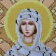 Набор для вышивки бисером иконы ARHIBIS Святая Злата, 19*23 см (БСР-4096) - изображение 7
