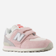 Sneakersy dziecięce dla dziewczynki na rzepy New Balance 574 PV574BKM 28 (10.5US) Jasnoróżowe (197968153012) - obraz 2