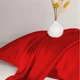 Простынь MirSon Satin Light Pro 10-007 Red 110х160 см (2200010171945) - изображение 4