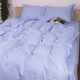 Пододеяльник MirSon Satin Stripe 30-0022 Blue sky 110х140 см (2200007755004) - изображение 6