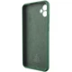 Чохол Silicone Cover Lakshmi Full Camera (AA) with logo для Samsung Galaxy A05 dark green - изображение 3