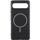 Чохол Silicone Cover Lakshmi (AA) with MagSafe для Google Pixel 9 / 9 Pro Black - зображення 1