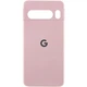Чохол Silicone Cover Lakshmi Full Camera (AA) with logo для Google Pixel 8 Pro Pink sand - зображення 1