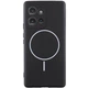 Чохол Silicone Cover Lakshmi Full Camera (AA) with MagSafe для Motorola Moto G75 5G Black - изображение 1