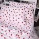 Простынь на резинке MirSon Фланель 015 Love 90x190 см (2200009653056) - изображение 5