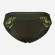 Детские плавки для мальчика Arena Poseidonia Swim Briefs 009009-306 128 см Темно-зеленый/Желтый (3468337535461) - изображение 1