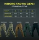Штани тактичні Kiborg Gen.1 Хакі з регулюванням низу (ріп-стоп, українське виробництво) XL - зображення 12