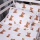 Простирадло на гумці MirSon Фланель 017 Teddy 200x220 см (2200009655913) - зображення 6