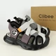 Спортивные босоножки для девочки с защищенным носком Clibee (AB362-4сір) Размер 31, 19.5 см - изображение 2