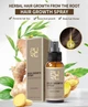 Спрей для росту волосся Pure Hair Growth Spray 30 мл Імбир Женьшень Горець Натуральний веганський засіб - зображення 4