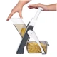 Мультислайсер овочерізка тертка для овочів Brava Spring Slicer з контейнером 40 режимів нарізки - зображення 11