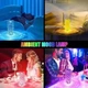 Настольная LED лампа Кристалл Роза Crystal Rose с сенсорным управлением и пультом 16 цветов 16 см - изображение 9