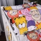 Простынь на резинке MirSon Бязь Kids Time 17-0674 Rainbow Zoo 80х160x10 см (2200010185942) - изображение 3