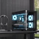 Корпус Aerocool P300C-G-BK-v1 (ACCS-PN02033.11) Black - зображення 6