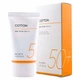 Солнцезащитный крем для лица с бархатным финишем Missha All Around Safe Block Cotton Sun SPF50+/PA++++ 50 ml - изображение 2