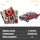 Конструктор металический Metalhead Ford 1965 Mustang Roadster (красный) - изображение 6