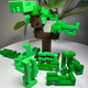 Игра Майнкрафт Дерево Баланс Игра Пиксельное Шаткое Дерево в Стиле Minecraft для Детей и Взрослых - изображение 7