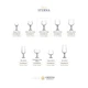 Набор бокалов для вина Bohemia Klaudie (Sterna) 4S149/00000/190 (190 мл, 6 шт) - изображение 2