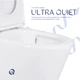 Унитаз-компакт Qtap Scorpio безободковый Ultra Quiet с сиденьем Soft-close QT14222125AUQW - изображение 5
