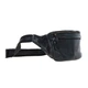 Кожаная сумка на пояс (бананка) Ashwood D102 (Black) - изображение 9