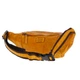 Кожаная сумка на пояс (бананка) Ashwood D102 (Yellow) - изображение 4