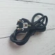 Мережевий кабель живлення для ноутбука Laptop / шнур C5 (IEC-C5 CEE7/7) (мідь) 250V 16A 1.2м Чорний - зображення 2